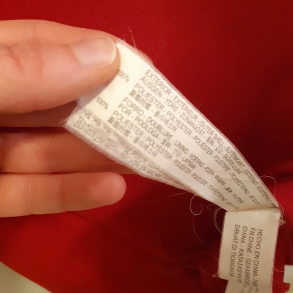 Red Zara sleeveless dress XS - Picture 6 of 6